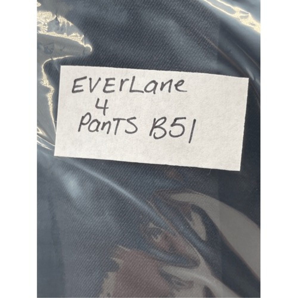 Everlane Pants Ponte Ankle Women's Size 4 Black Side Zip Stretch Waist - Picture 12 of 12